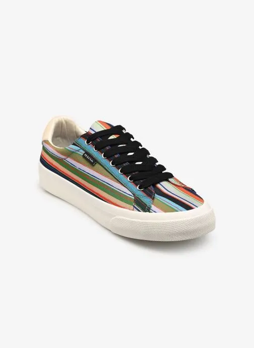 Lage sneakers AMOS STRIPE heren meerkleurig