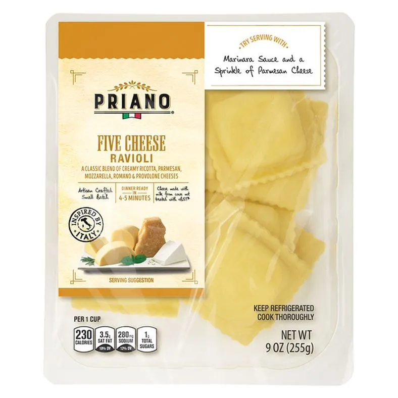 Priano Classic Cheese Ravioli