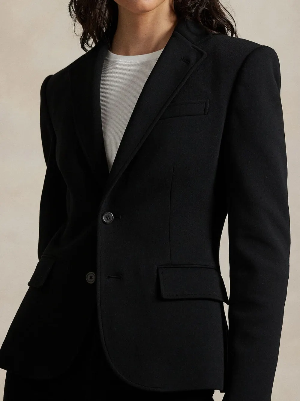 DOUBLE-KNIT BLAZER