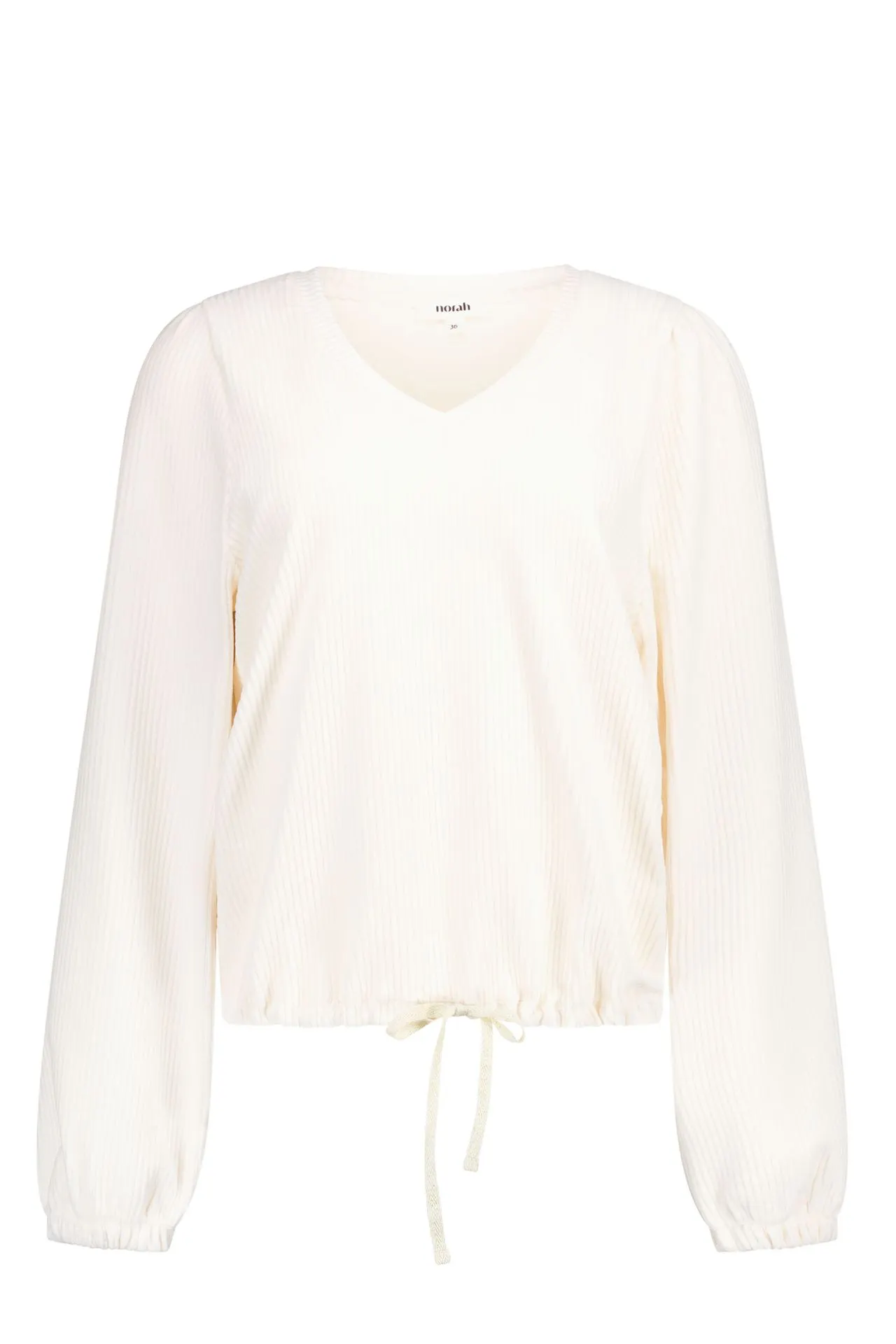 Ecru corduroy shirt