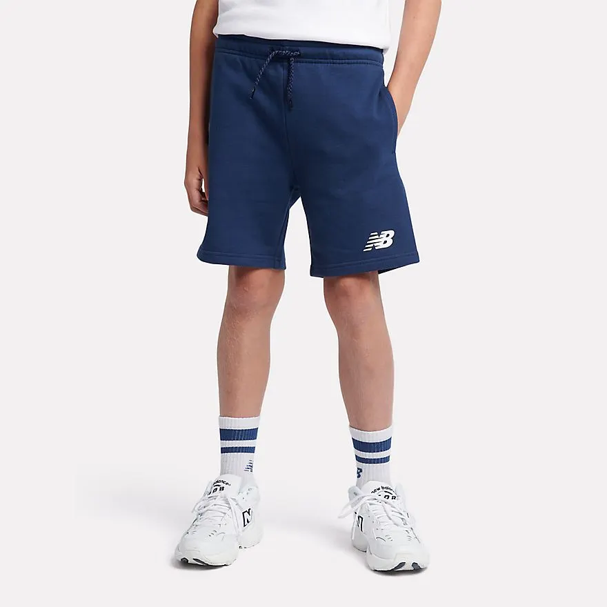 French Terry Stacked Logo Short