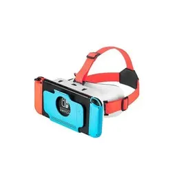 Alokus Adjustable VR Headset for Nintendo Switch OLED/Nintendo Switch Virtual Reality Movies for Switch Games Accessories