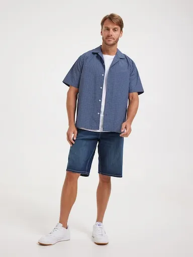 Just Jeans Short Sleeve Skate Check