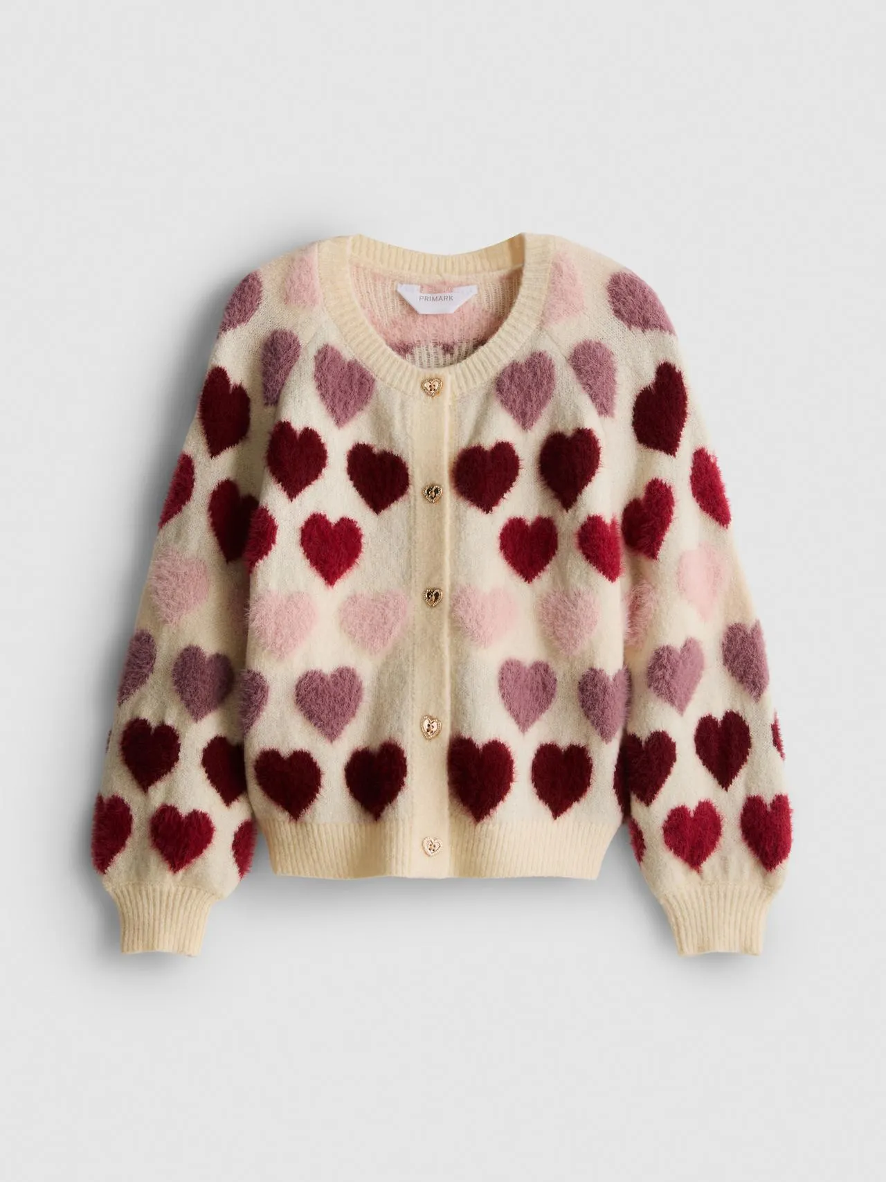 1–9 ans | Gilet à motif cœur
