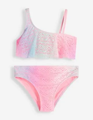 Set top e slip bikini - rosa fucsia
