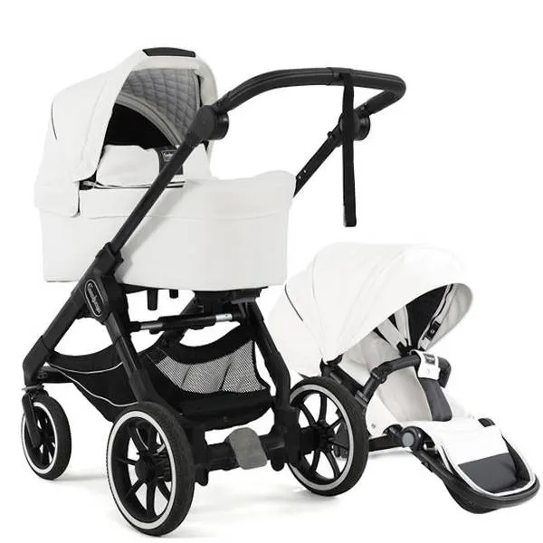 Emmaljunga | Sento Lux Kombi Ergo | Polar White Leatherette