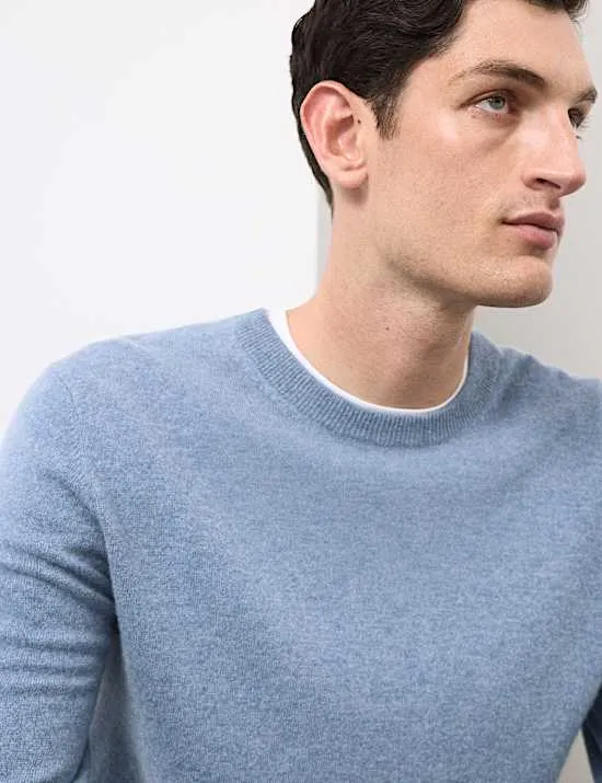 Pure Cashmere Crew Neck Jumper