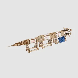 Ugears NASA Saturn V Wooden Model