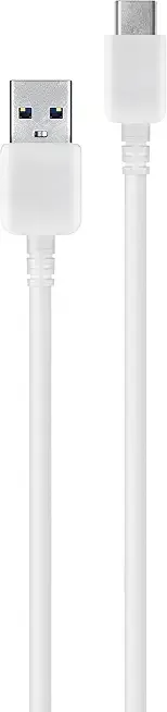 Samsung EP-DN930CWEGUS USB-C to USB-A Sync and Transfer Cable, 1 Meter, Retail Packaging, White