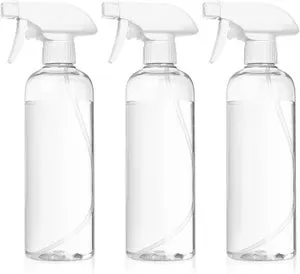 Flaconi spray da 3 pezzi - Flaconi spray vuoti da 500 ml - Flaconi con pompa in plastica per giardino, piante e spruzzatori per capelli