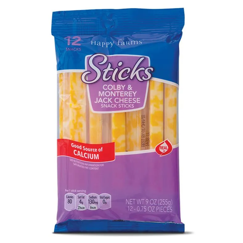 Happy Farms Colby Jack Snack Stick