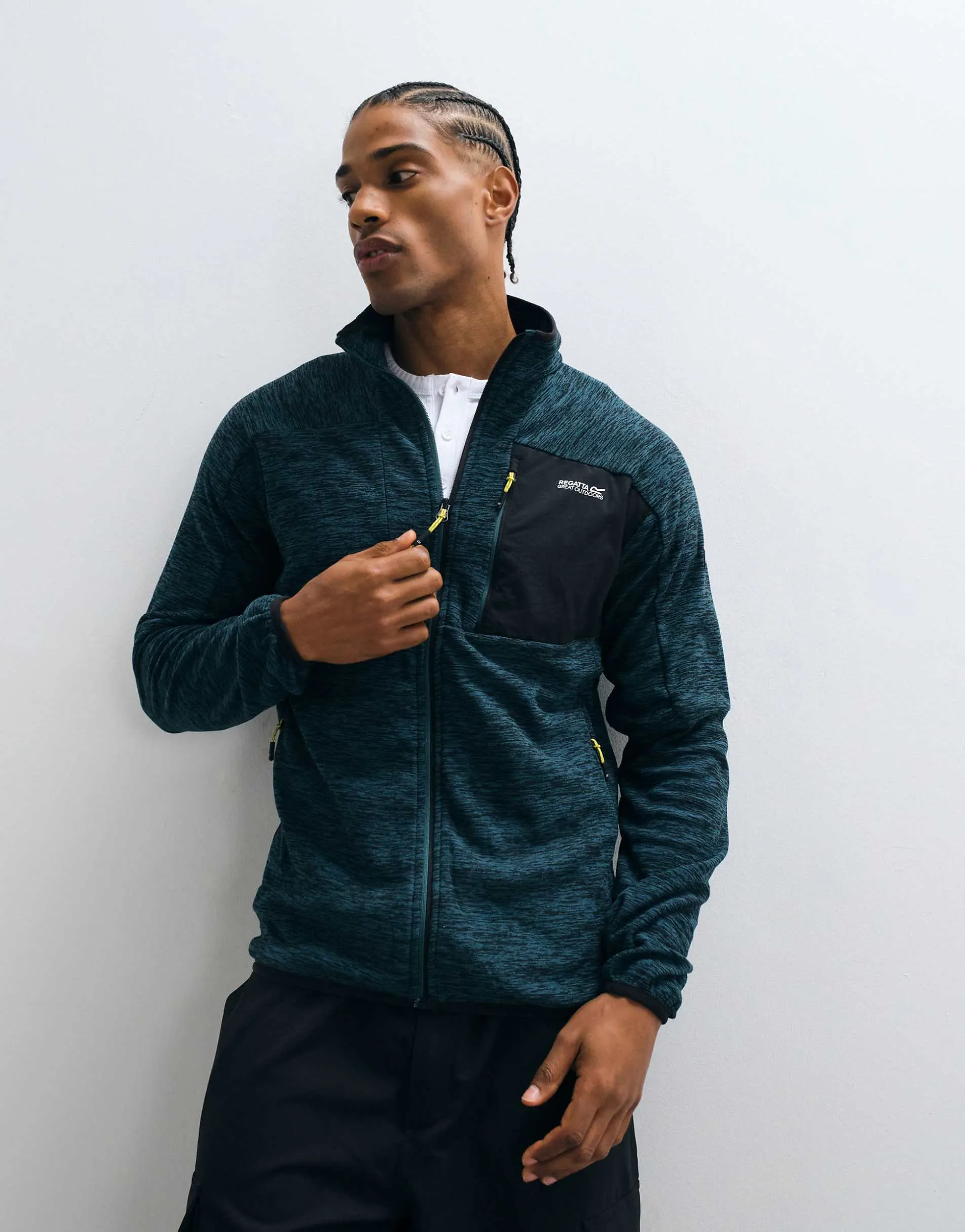 Regatta Lightweight scaris full zip fleece in mediterranea