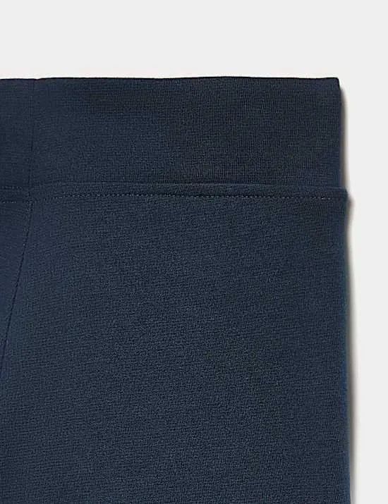 Jersey-Schulhose mit normalem Bein für Mädchen (2–16 J.)