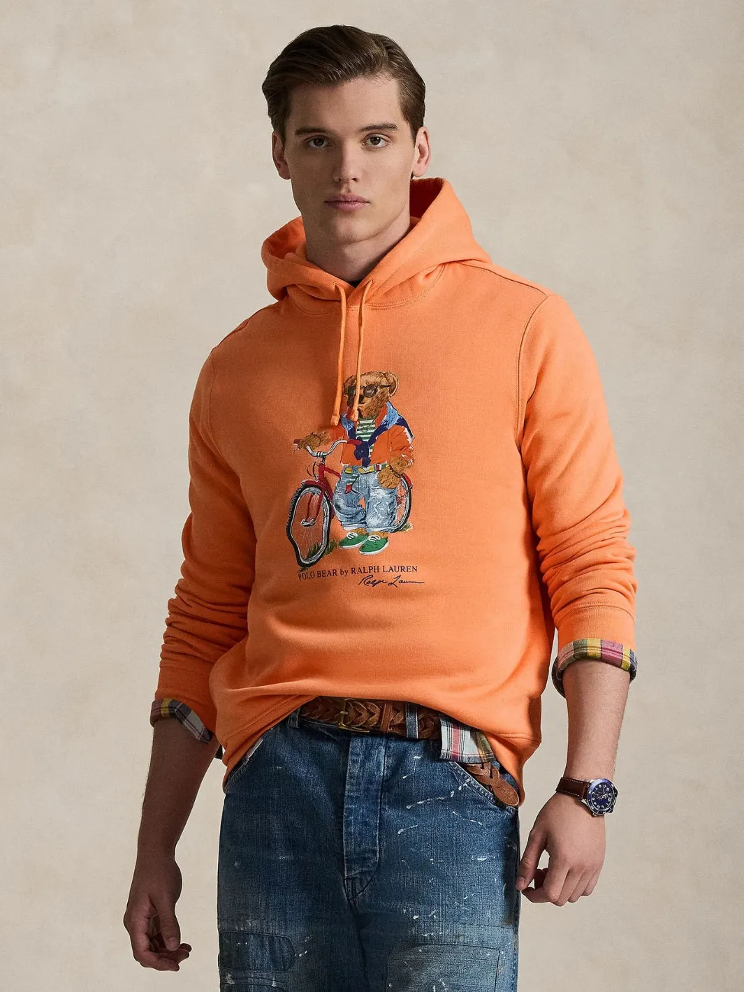 POLO BEAR FLEECE HOODIE