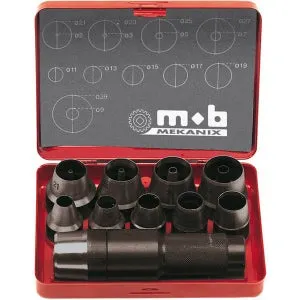 Peddinghaus Handwerkzeuge 8004309001 - Set di 16 punzoni da 3-30 mm