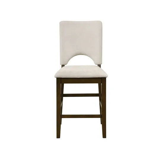 41" Windsor Counter Height Chair by Homelegance - Beige/Brown
