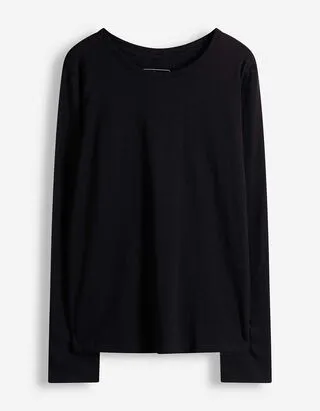Maglia a manica lunga - Base - Nero