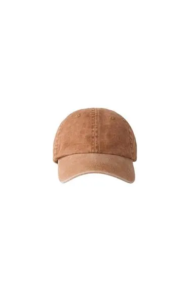 WASHED-EFFECT CAP