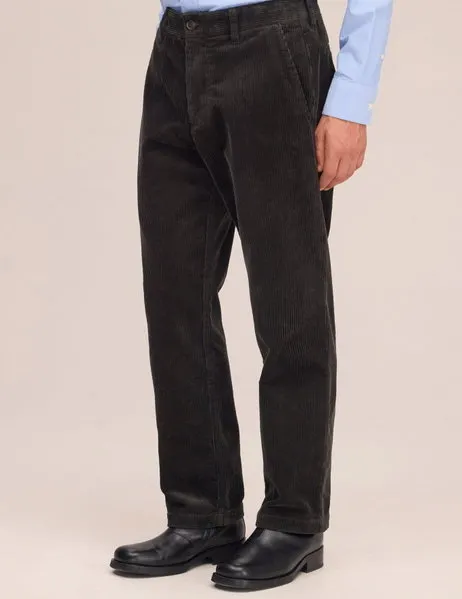 Aden 50004 Corduroy Chinos Dark Army