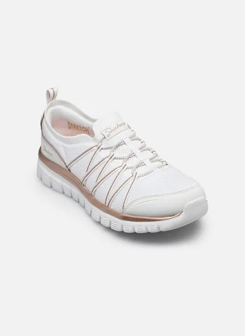 Lage sneakers Graceful - Purecrush dames wit