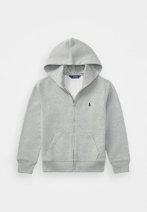 COTTON BLEND FLEECE HOODIE - Sweatjakke - dark sport heather
