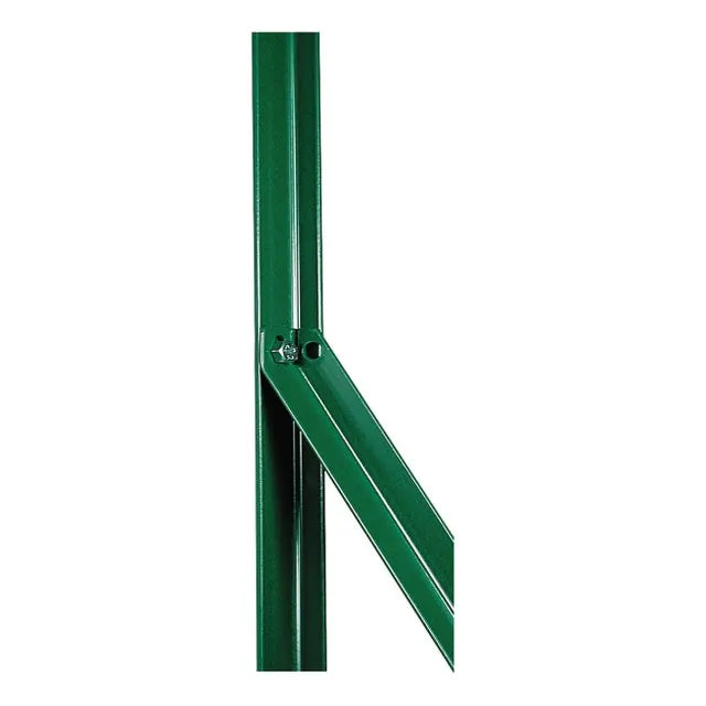 Gamba di sostegno in acciaio verde FERRO BULLONI a l L 2,5 x L 2.5 x H 120 cm