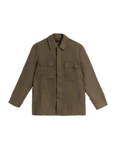 1680 Aiden Pocket Overshirt Brown