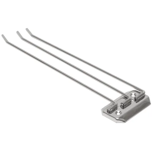 Decko Chrome Three Arm Rack