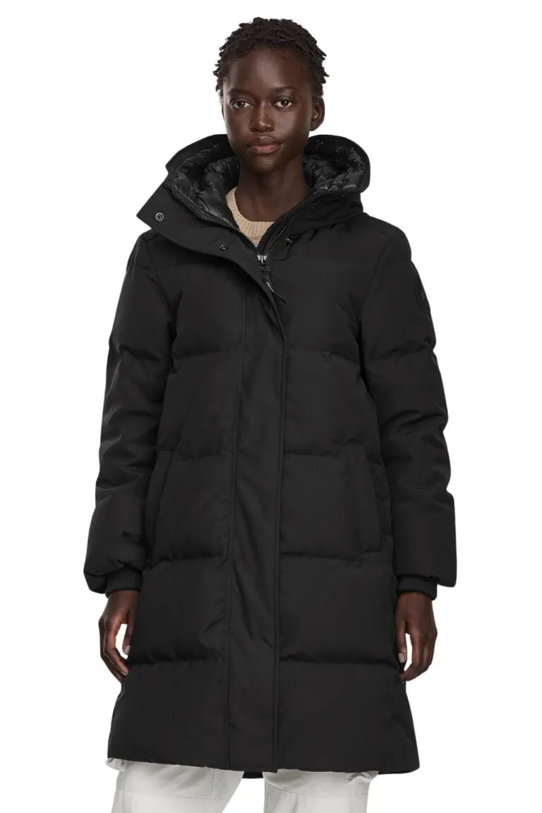 Louise Parka Tonal Disc - Sort