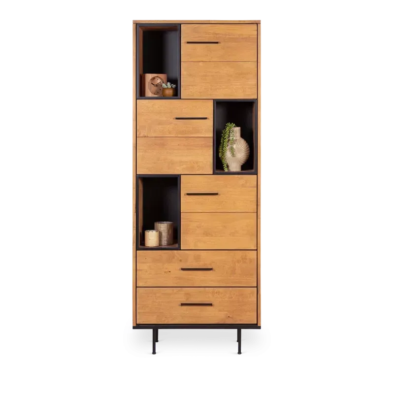 Opbergkast (80cm) Palma - Warmbrown