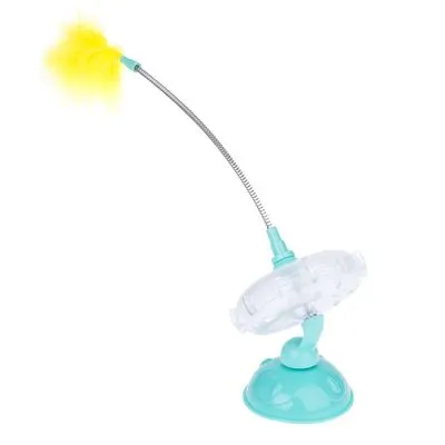 TIAKI Jouet à friandises avec plume pour chat