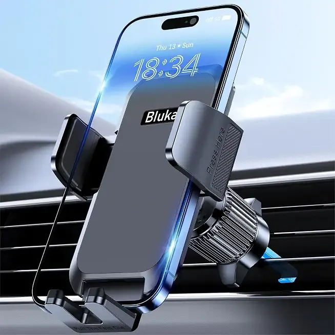 Blukar Car Phone Holder Mount, Super Stable Air Vent Cell Phone Car Mount
