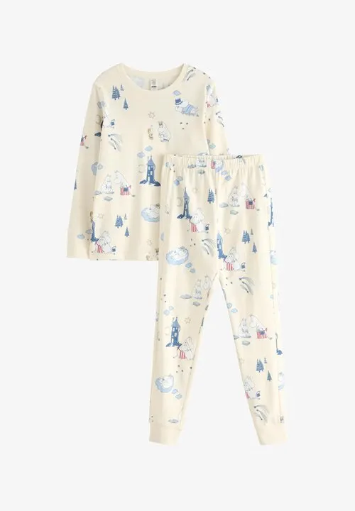 MOOMIN SET - Nattdrakt - white