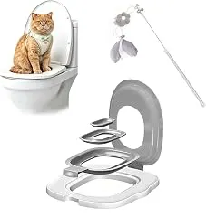 Cat Toilet Trainer Kit,Cat Potty Toilet Tr…