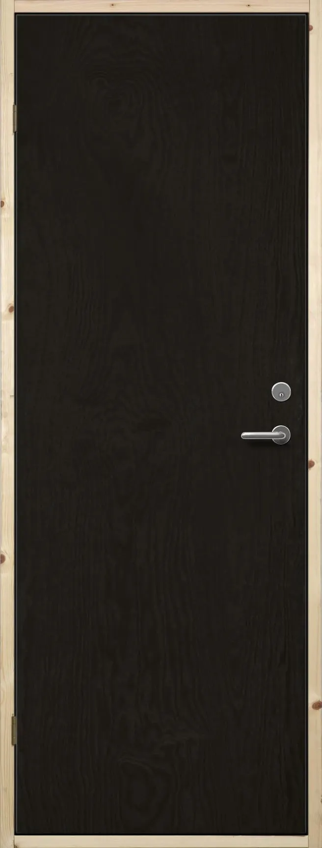 DØR YD BYGGEDØR 10X21 SORT