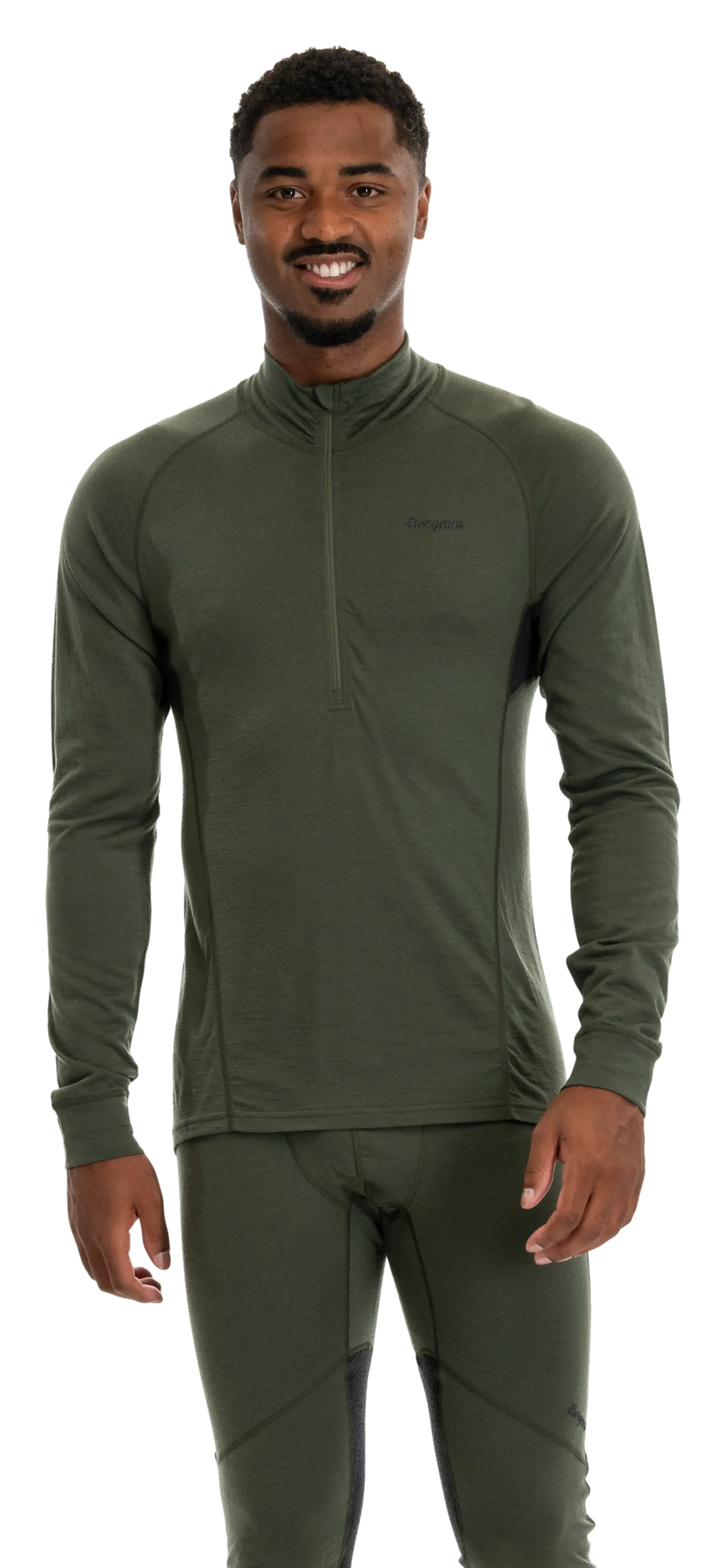 Inner:Pure Merino Half Zip Men