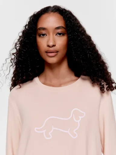 Caramel Logo Plush Sweater