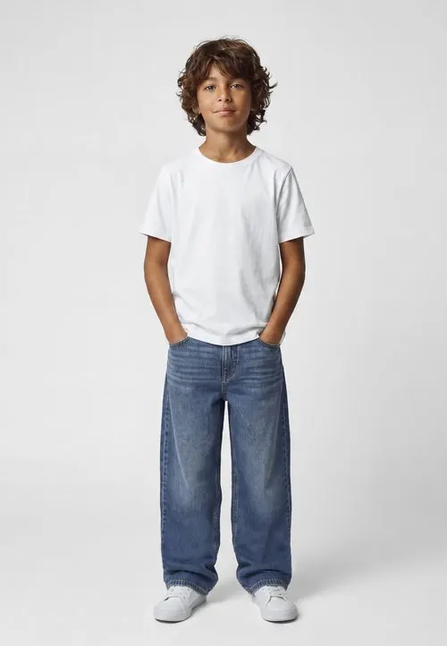 JEANS STRAIGHT FIT - Jeans relaxed fit - dark blue denim