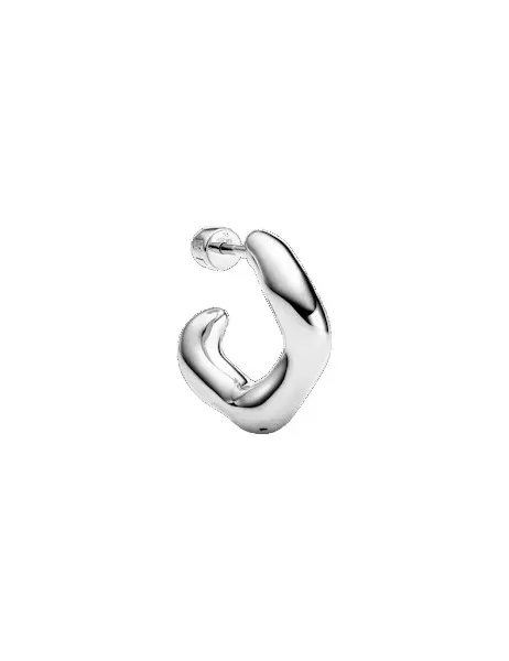 Anil Hoop Small Silver