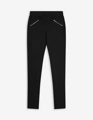 Leggings - Felpa - Nero
