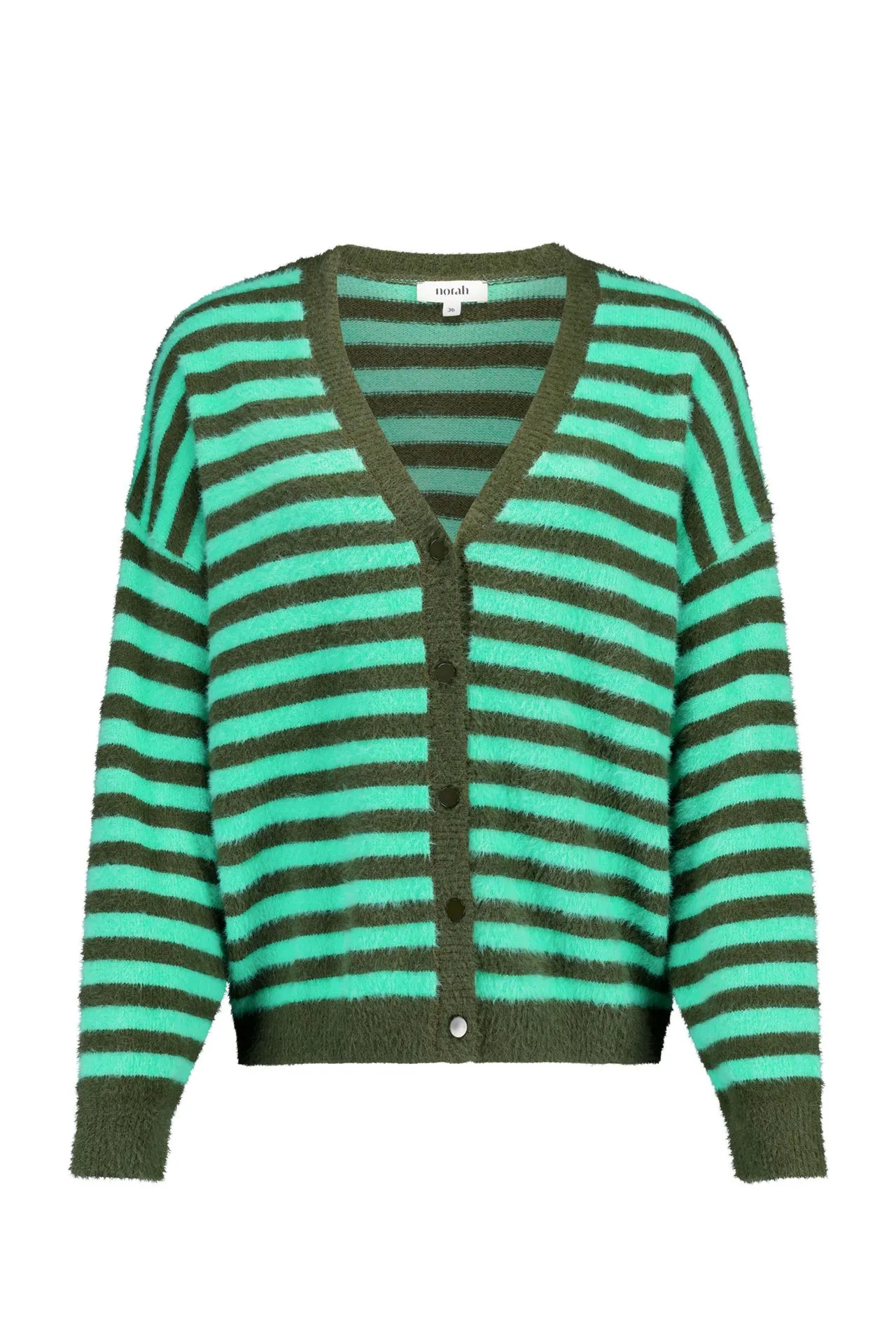 Groen gestreept vest