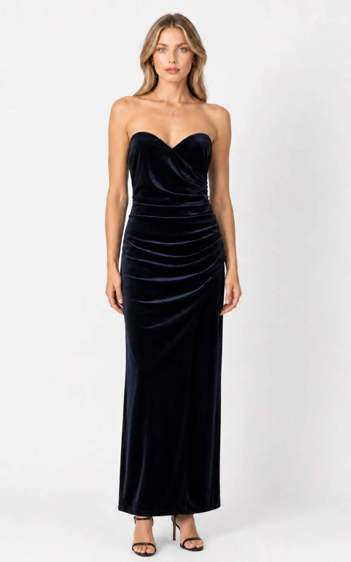 Velvet Sweetheart Gown