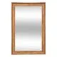 Miroir rectangulaire MAÉ marron 72x112cm