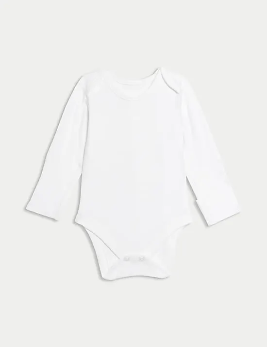5er-Pack Bodys aus reiner Baumwolle (2,3 kg–3 J.)