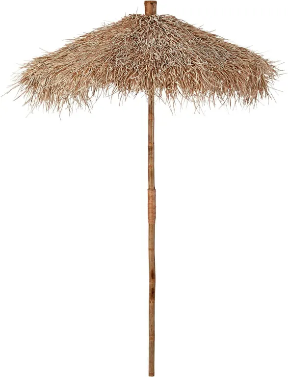 Mandisa parasoll Bambus, natur