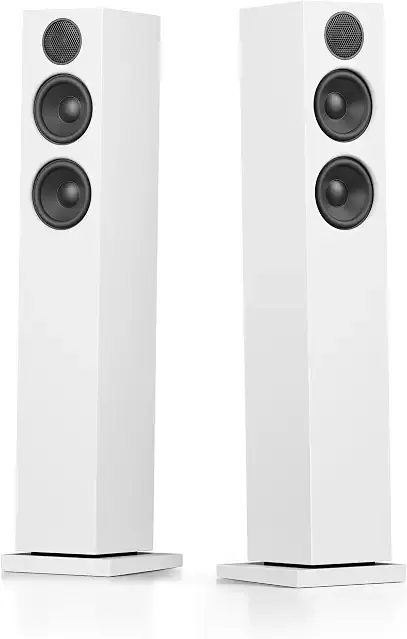 Audio Pro A38 W - WiFi & Bluetooth Multiroom Stereo Speakers - White