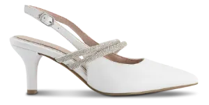 Marco Tozzi Slingback-Pumps Hvit 2-89604-46