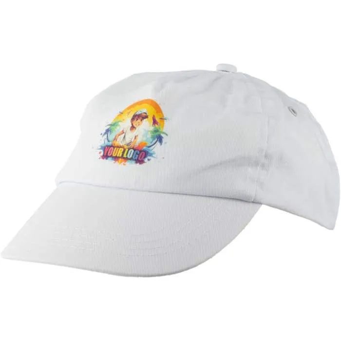Katoenen sportcap