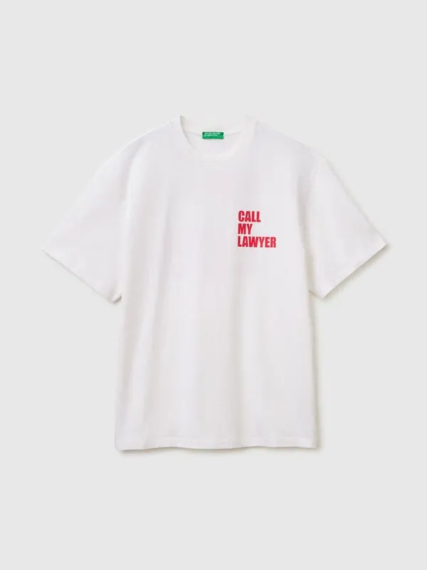 Relaxed fit t-shirt with print