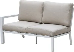 Intratuin 2-zits loungebank links Milo wit